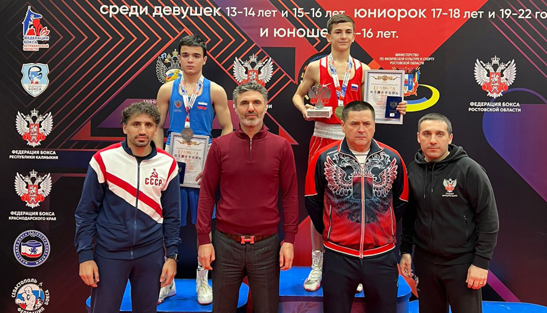Боксёры белореченского «Авангарда» стали призёрами Первенства ЮФО