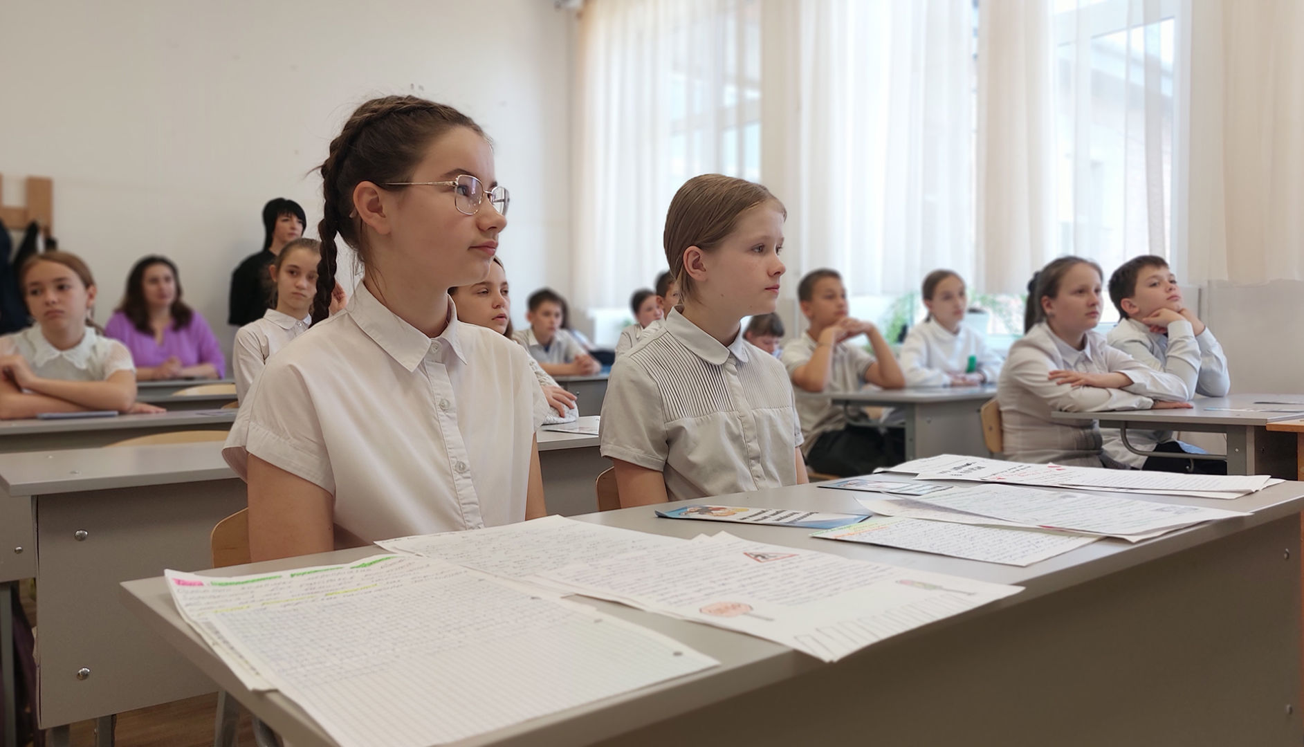Школьники получили домашнее задание от белореченских правоохранителей