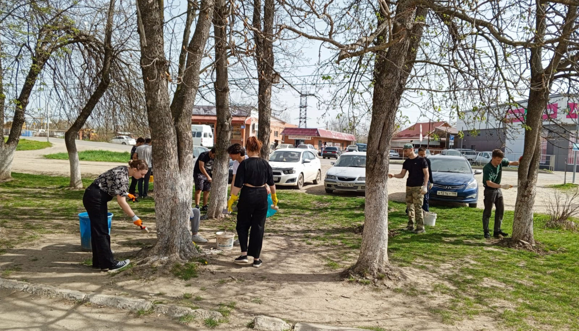 Белореченцы проводят генеральную уборку в своём муниципалитете