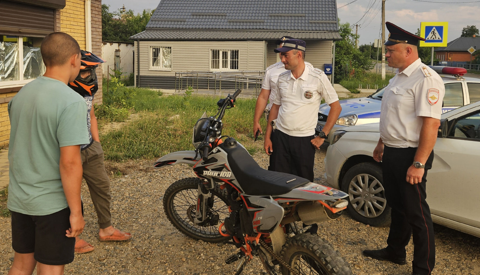 Белореченские автоинспекторы проводят рейды по пресечению нарушений ПДД детьми