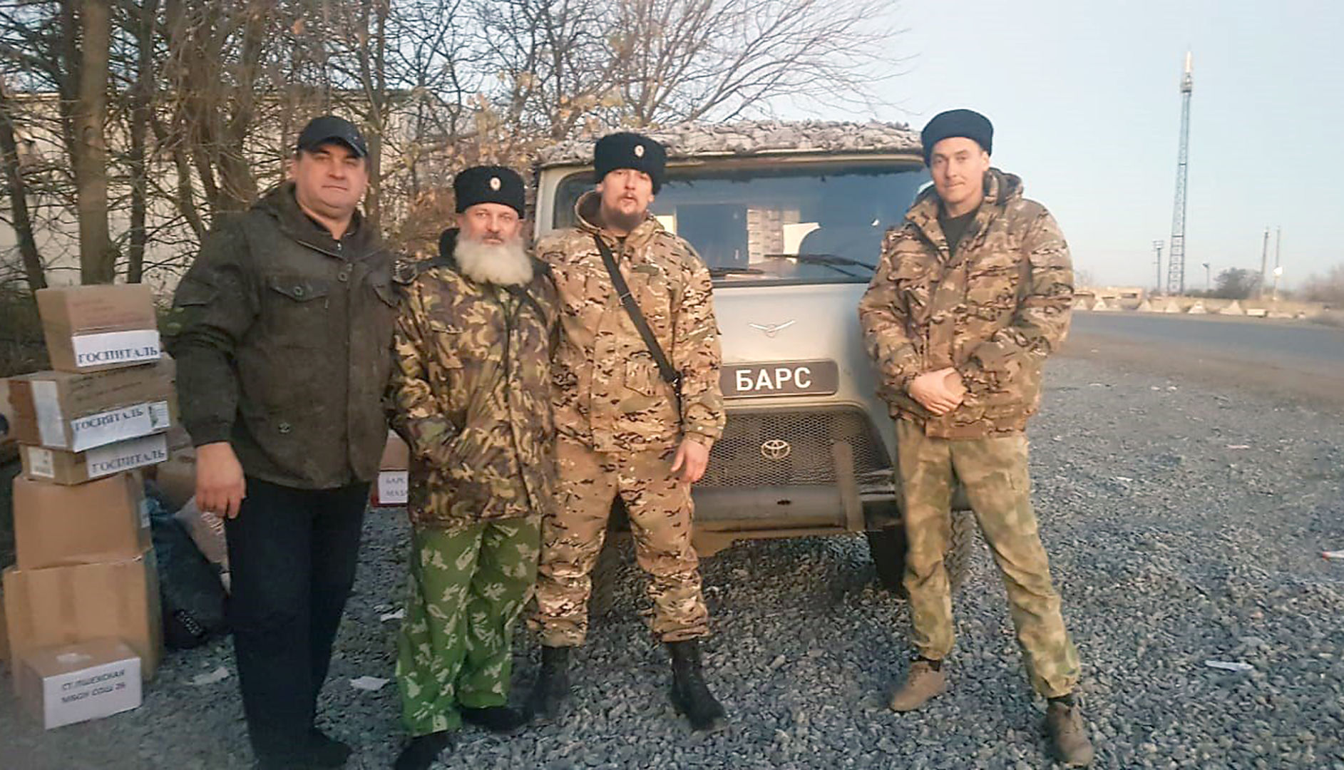 Казаки Белореченского РКО доставили гуманитарный груз в зону СВО