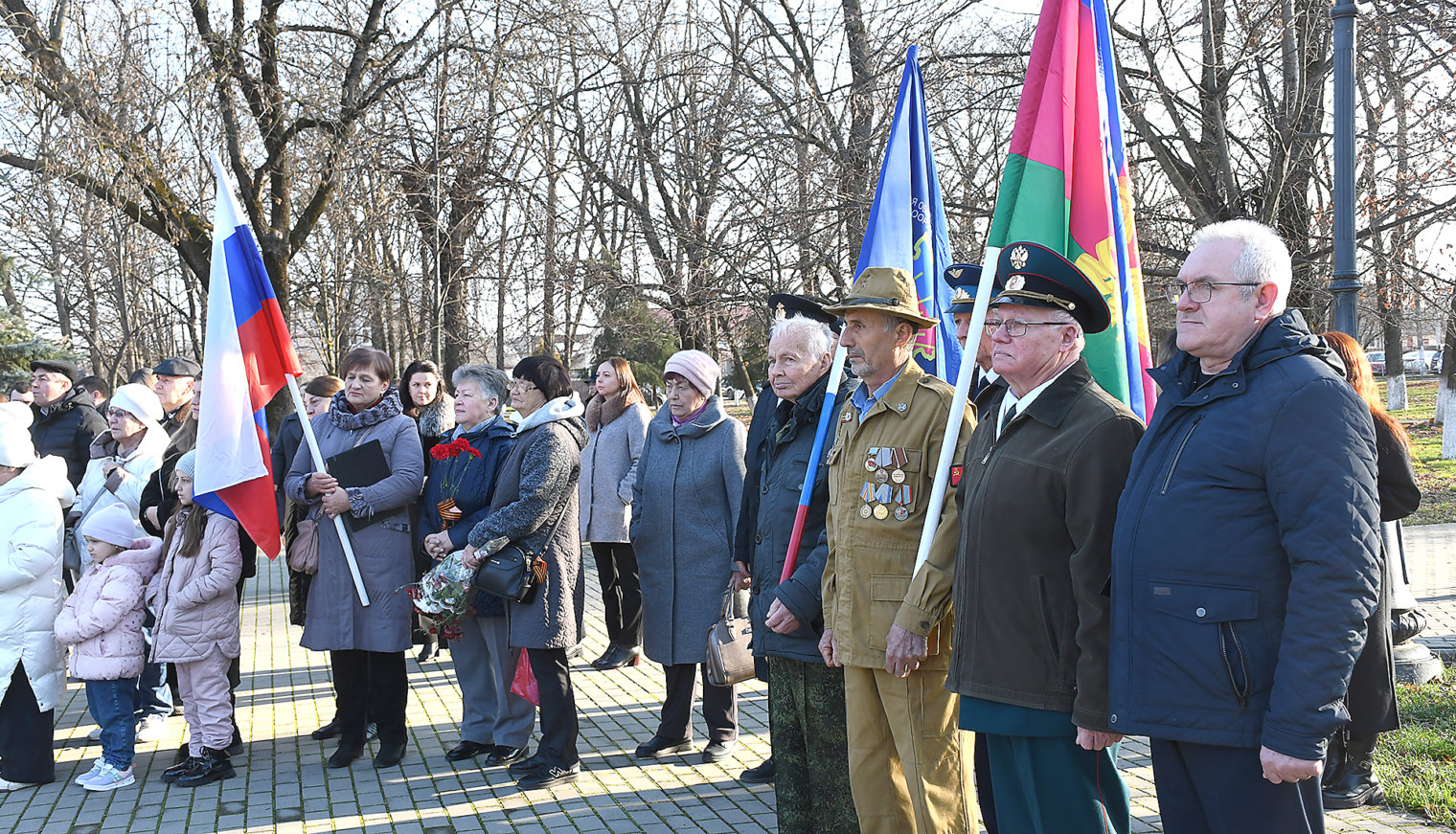 День Героев Отечества белореченцы отметили в парке Победы