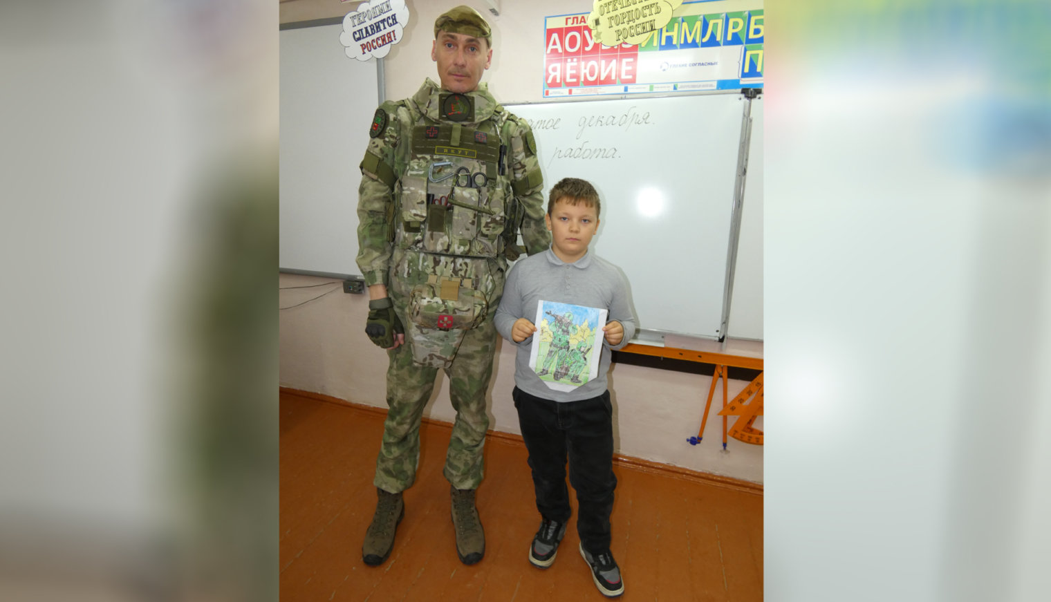 Слово ребёнка из Бжедуховской согрело сердце воина