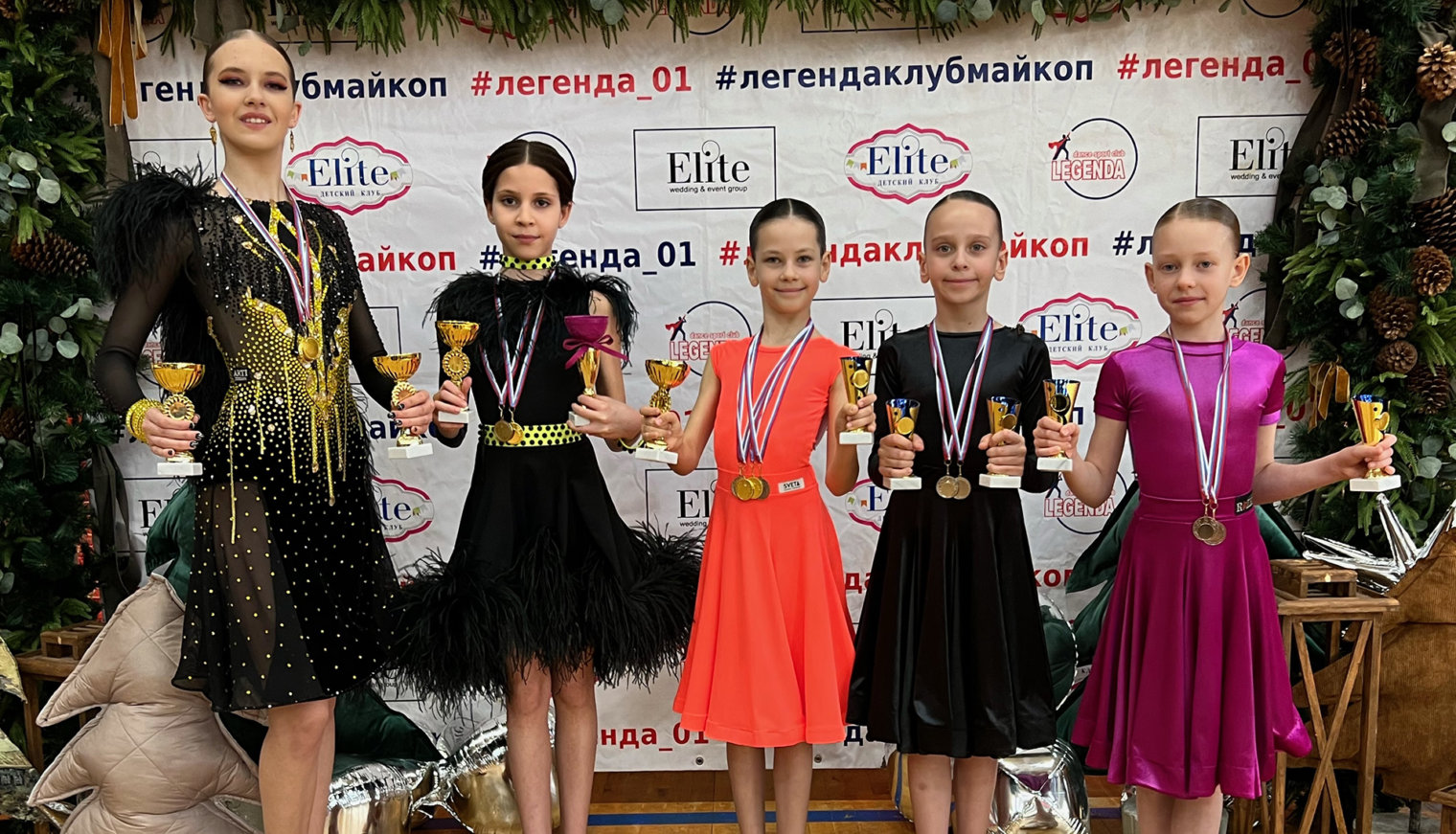 Юные белореченские танцоры – с медалями и кубками