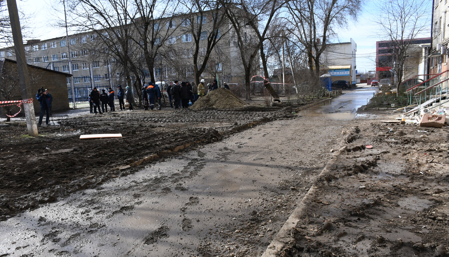 Жильцы пострадавшего дома в Белореченске смогли взять необходимые вещи из своих квартир