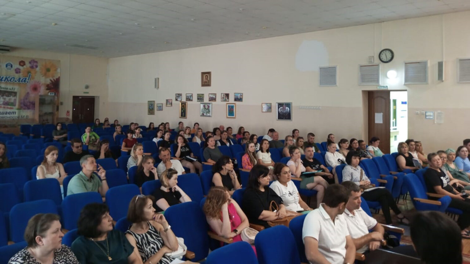В школе посёлка Родники сотрудники Госавтоинспекции встретились с родителями учащихся