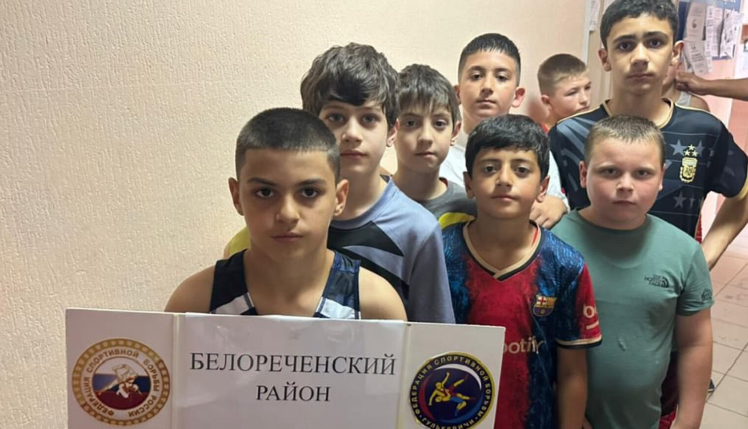 Юные борцы Белореченской спортшколы №1 в финале межрегионального турнира