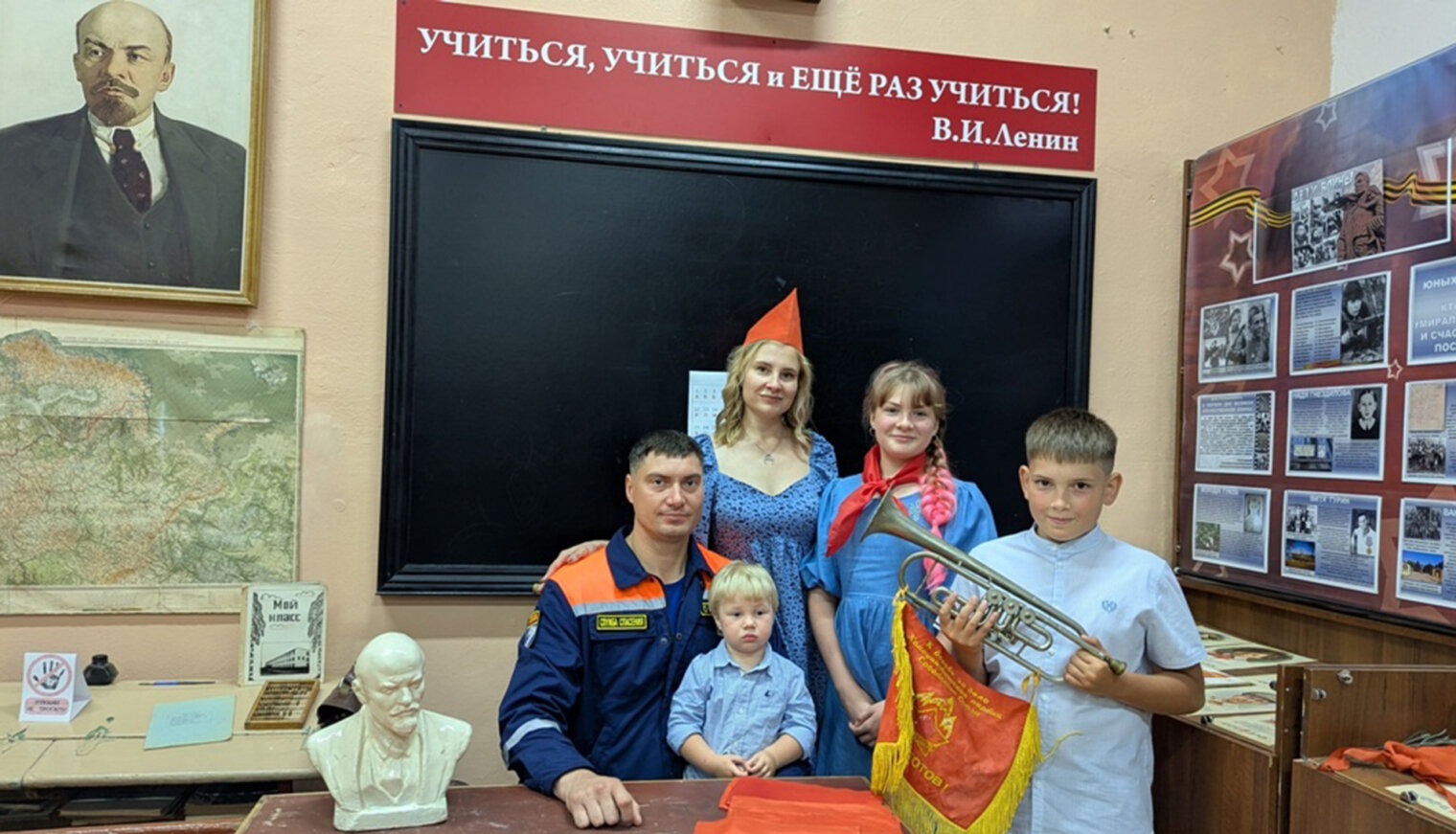 В музее Белореченска проходит семейная акция «Семья – крепость, служение, долг»
