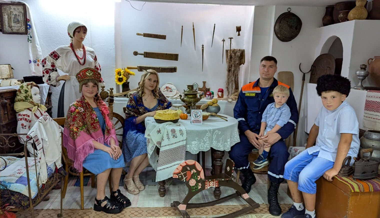 В музее Белореченска проходит семейная акция «Семья – крепость, служение, долг»