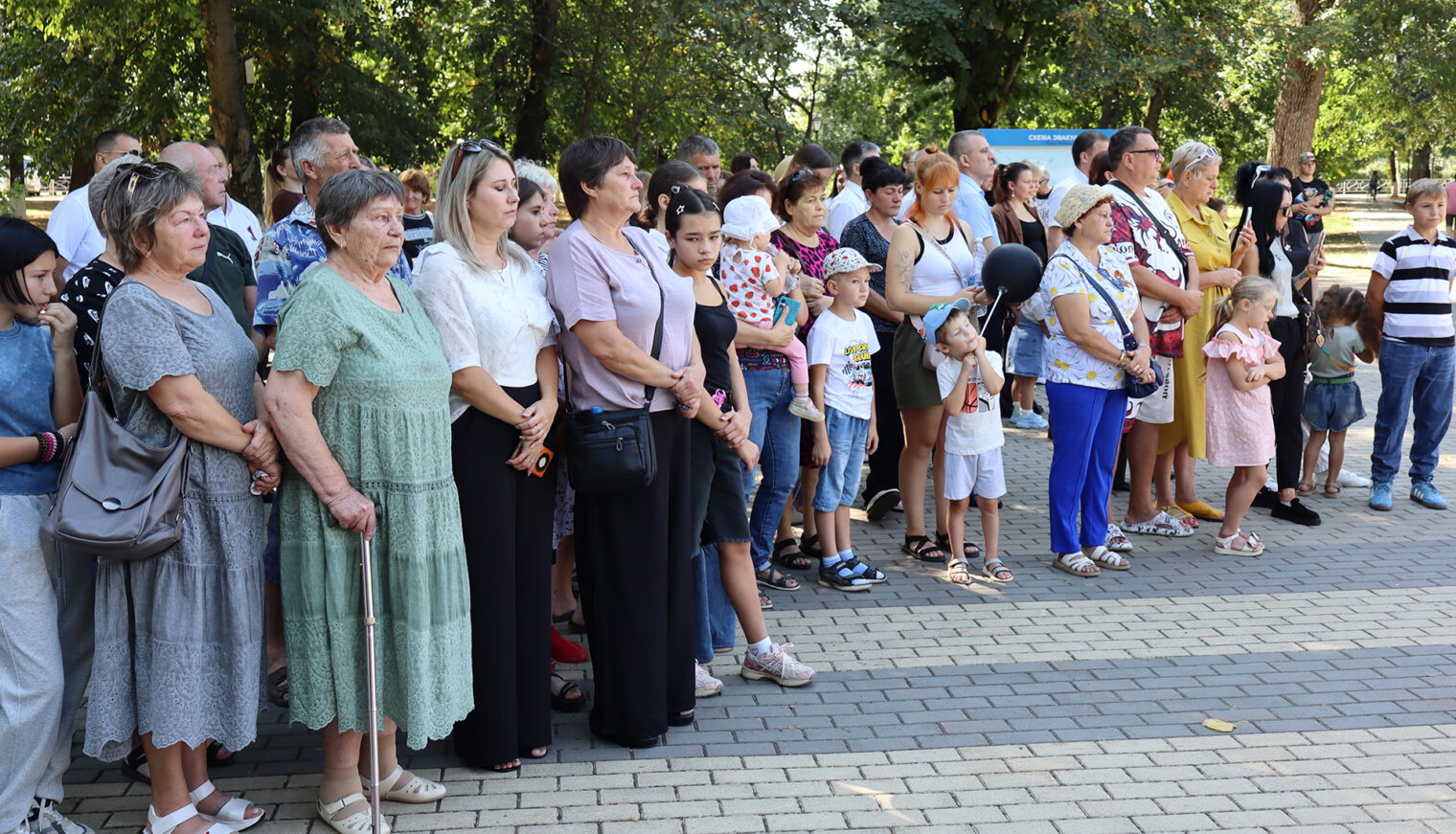 В Белореченске открыли обновленную аллею славы героям СВО