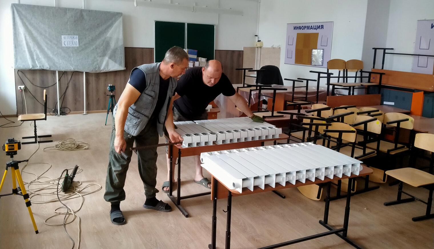 Благодаря госпрограмме школа Молодёжного полностью преобразится