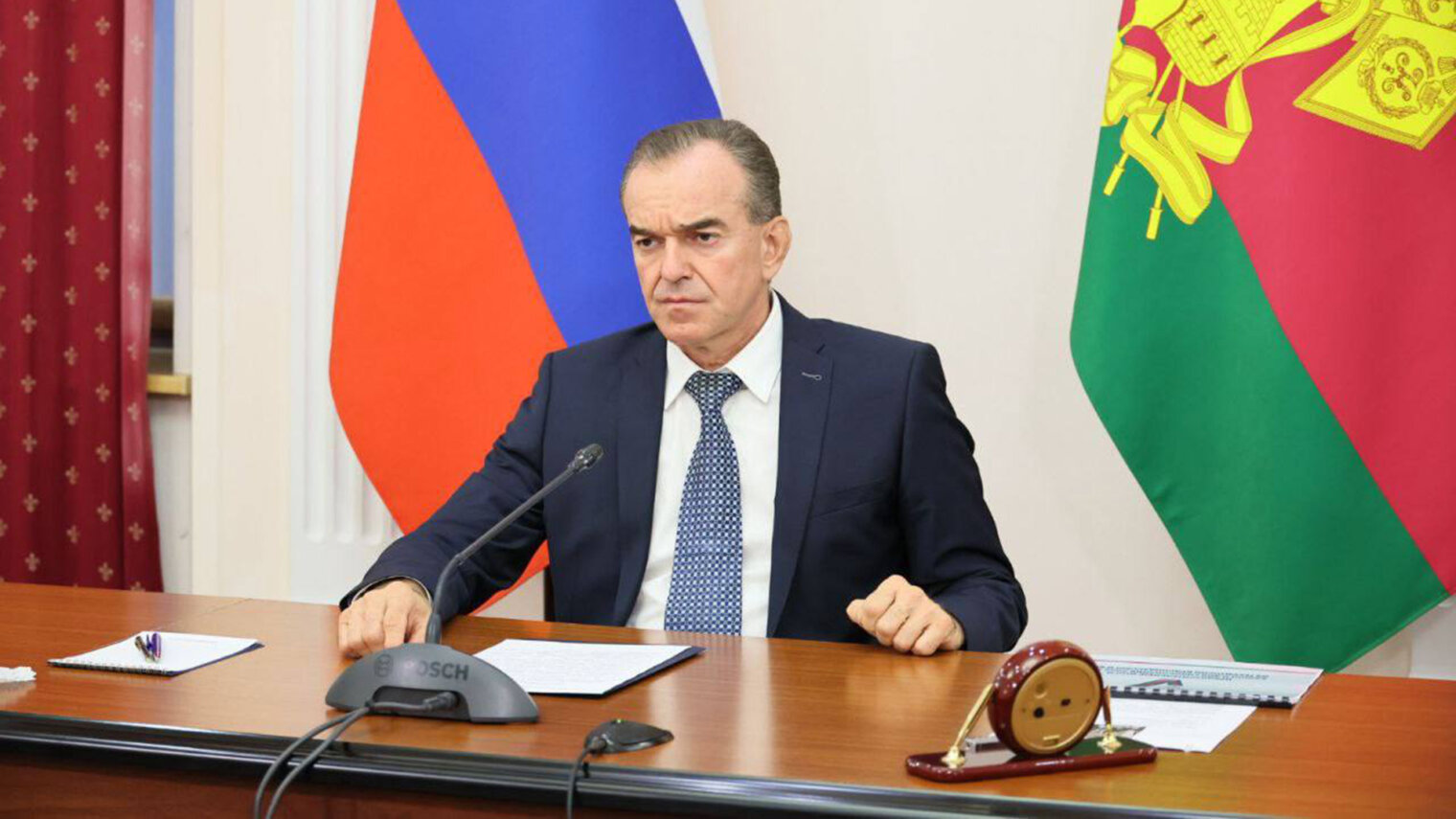 Председатель избиркома края Алексей Черненко рассказал о предварительных итогах выборов