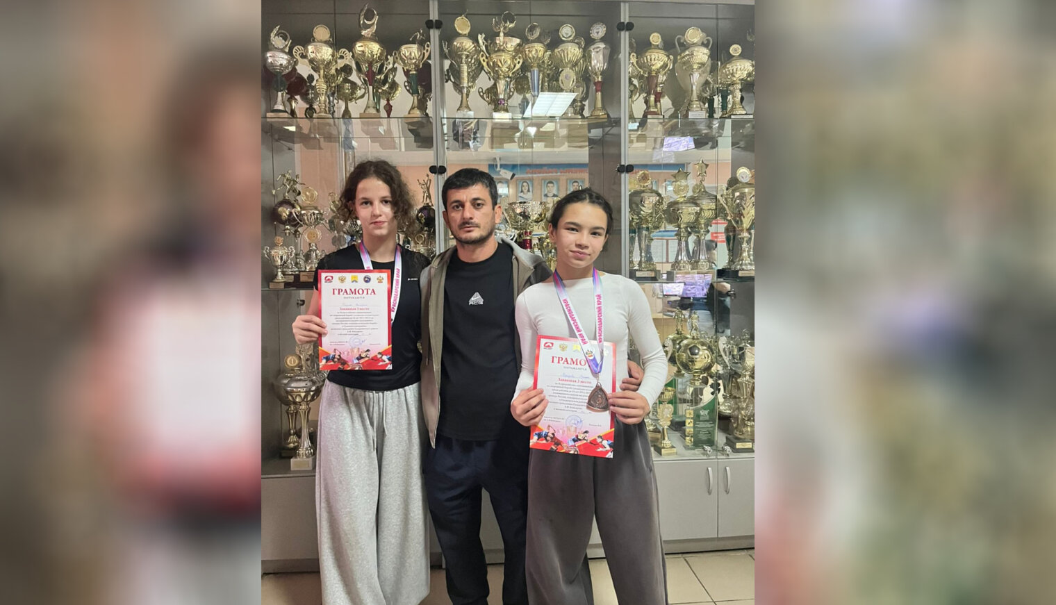Белореченские борцы взяли бронзу всероссийского турнира