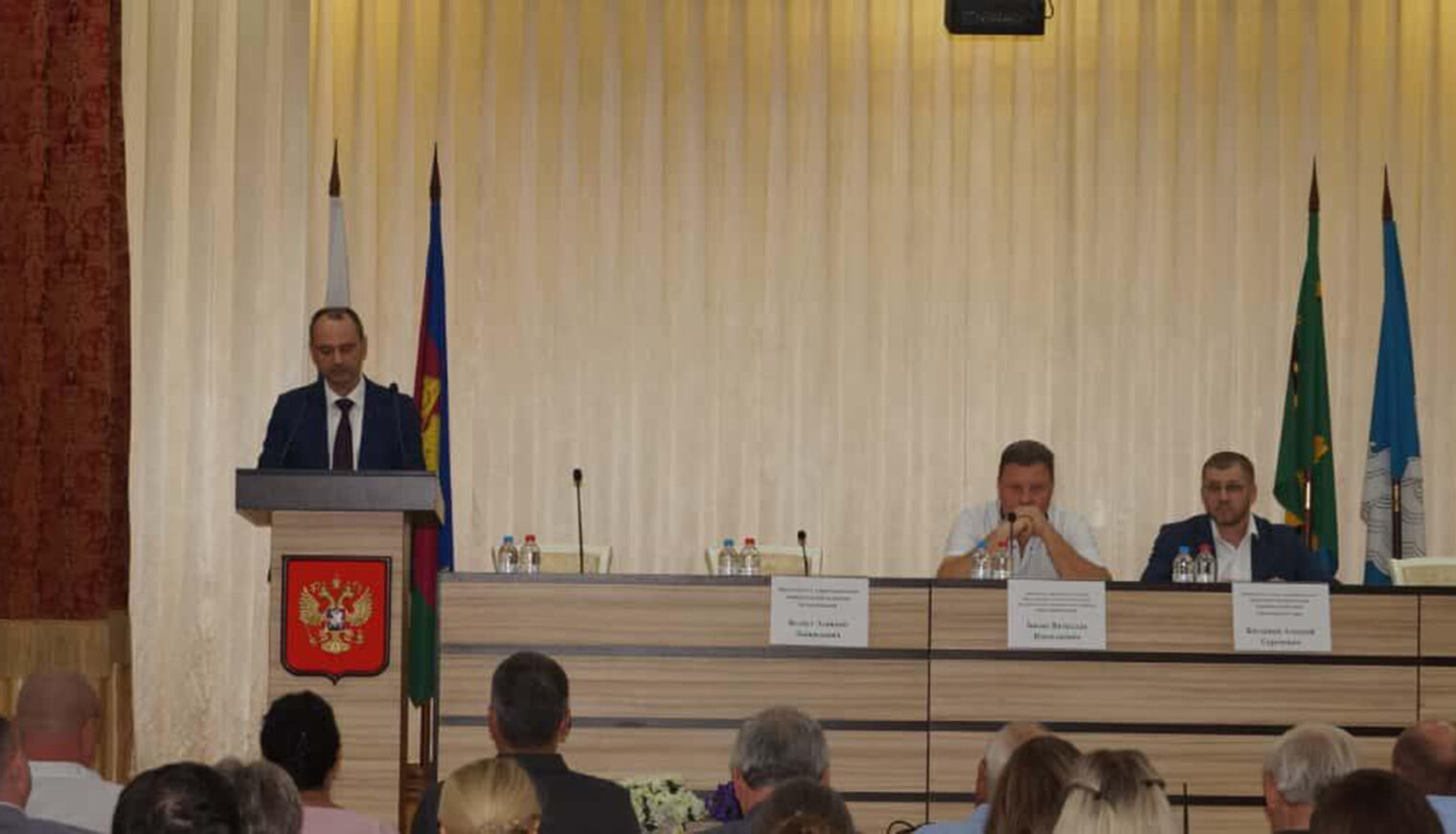 Вячеслав Схапцежук официально вступил в должность главы Бжедуховского сельского поселения