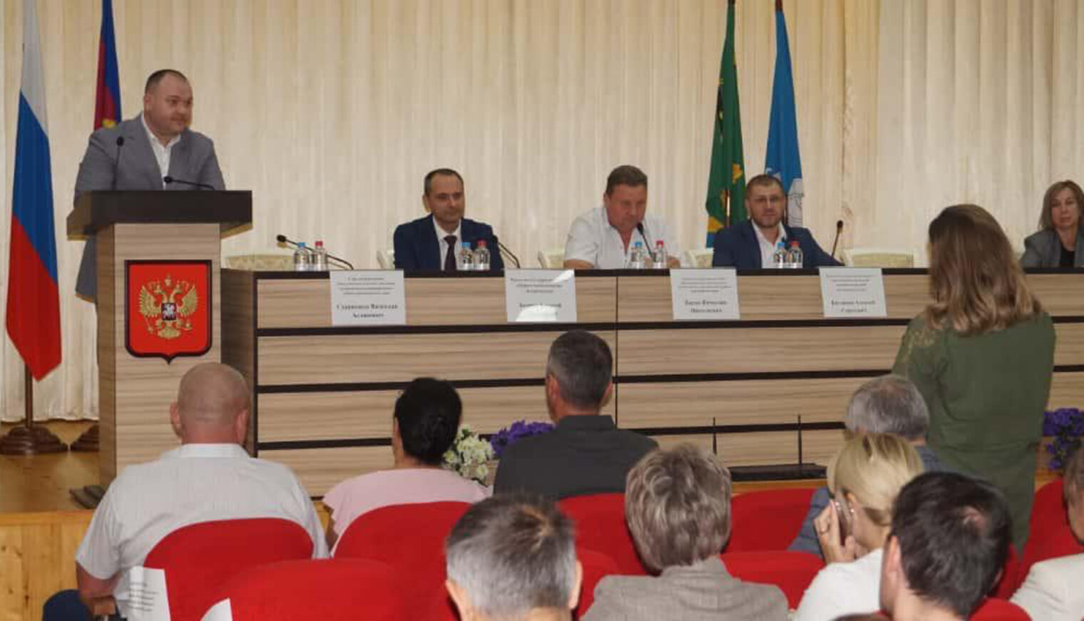 Вячеслав Схапцежук официально вступил в должность главы Бжедуховского сельского поселения
