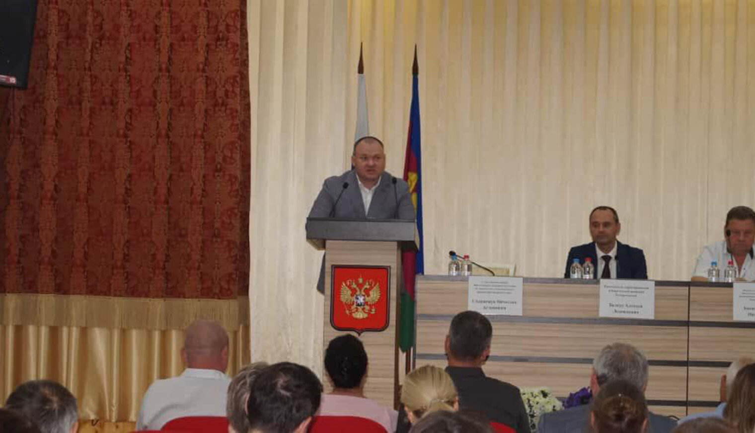 Вячеслав Схапцежук официально вступил в должность главы Бжедуховского сельского поселения