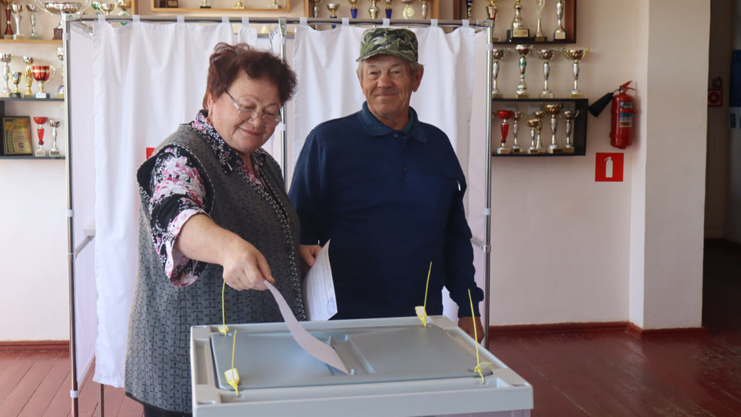 На выборы всей семьёй – традиция жителей Школьненского поселения