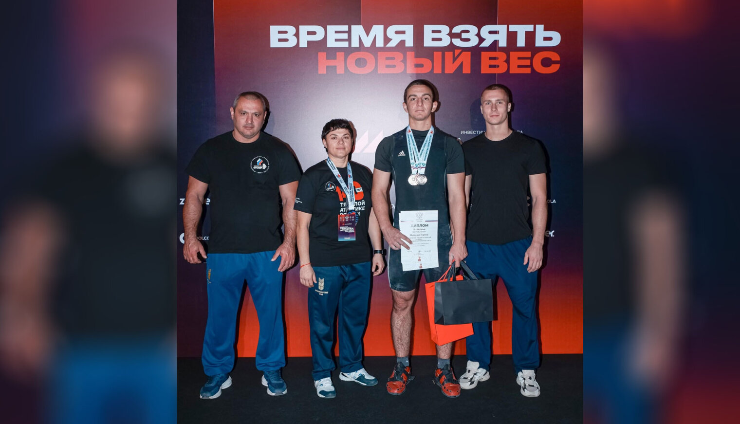 Белореченские тяжелоатлеты блестяще выступили на Первенстве России
