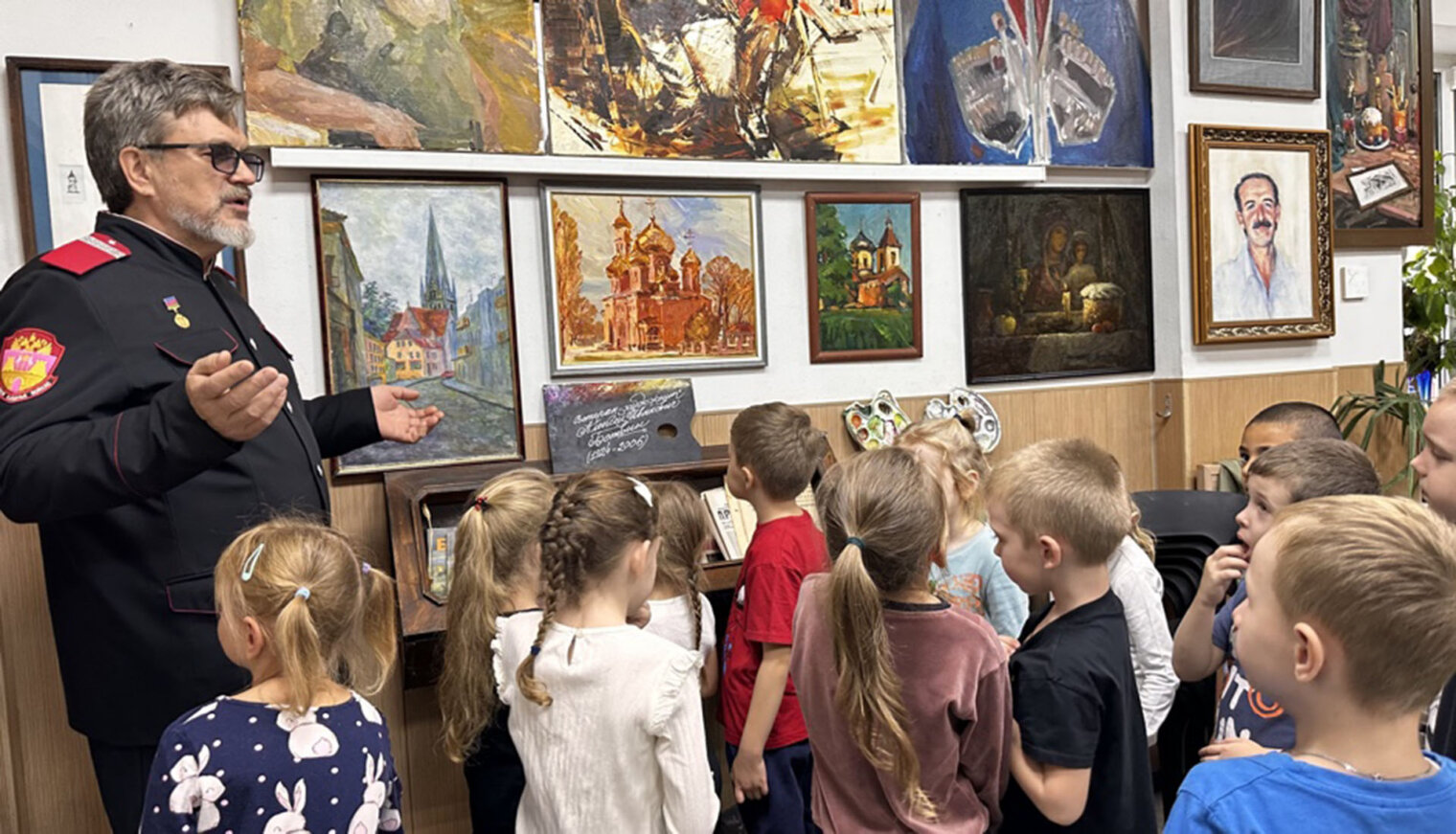 В гости к казачьему художнику-белореченцу