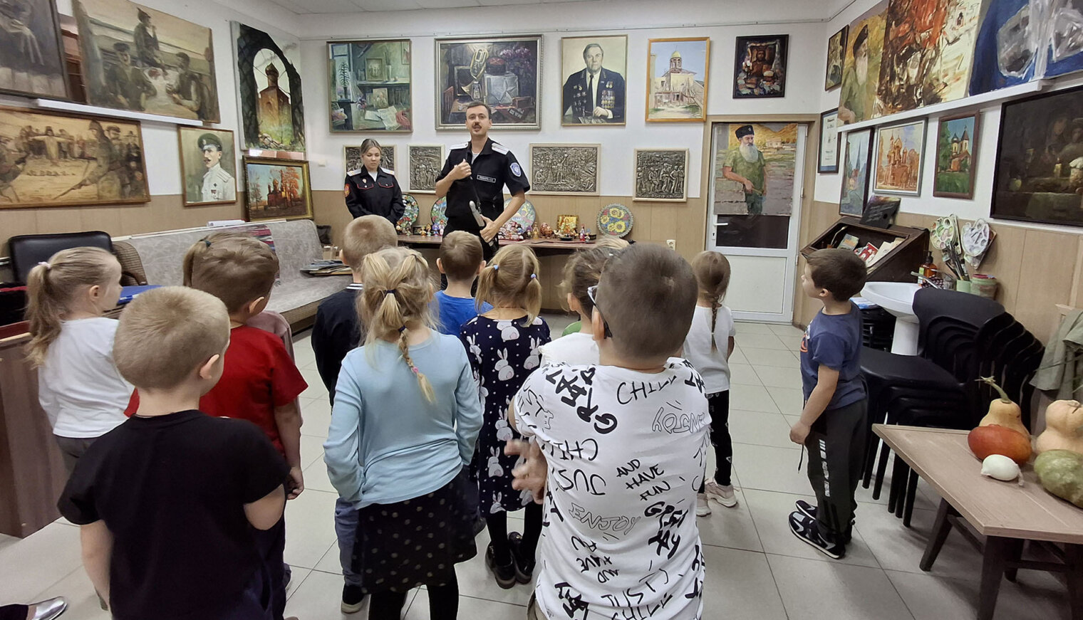 В гости к казачьему художнику-белореченцу