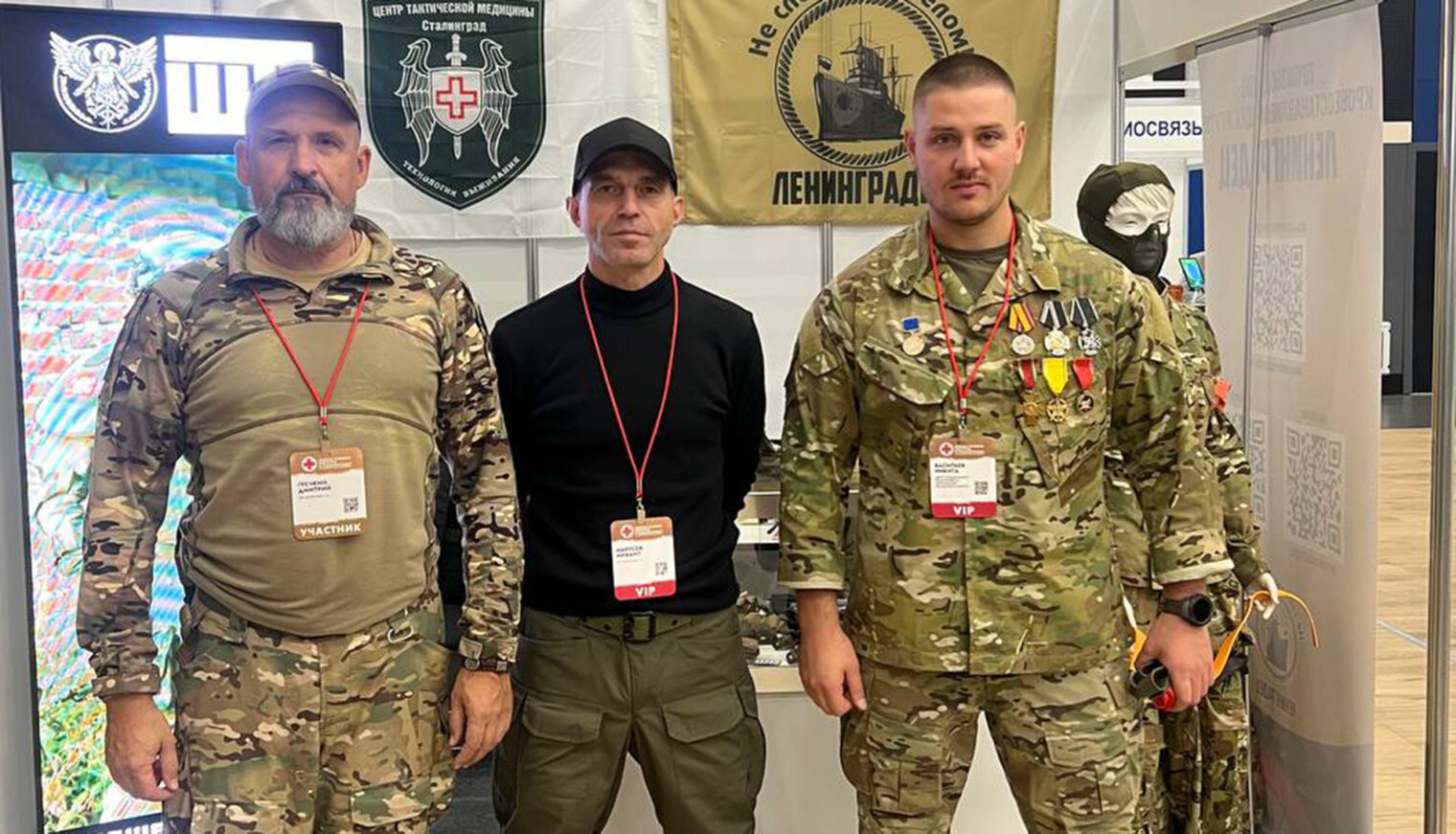 Белореченец Михаил Марусов стал участником военной специализированной выставки