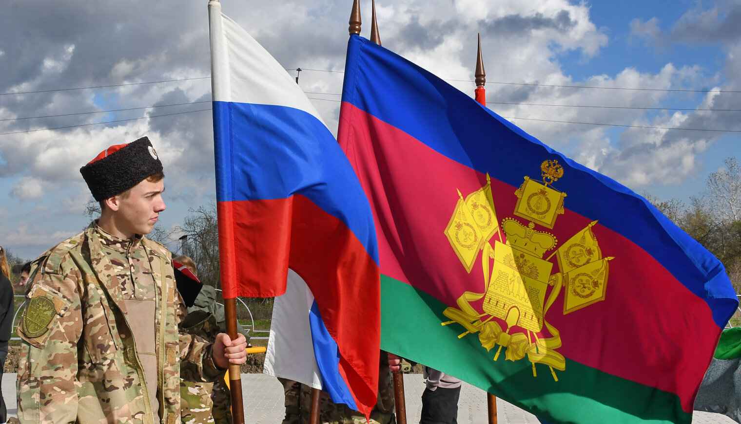 Благоустроенная спортивная площадка торжественно открылась в станице Пшехской