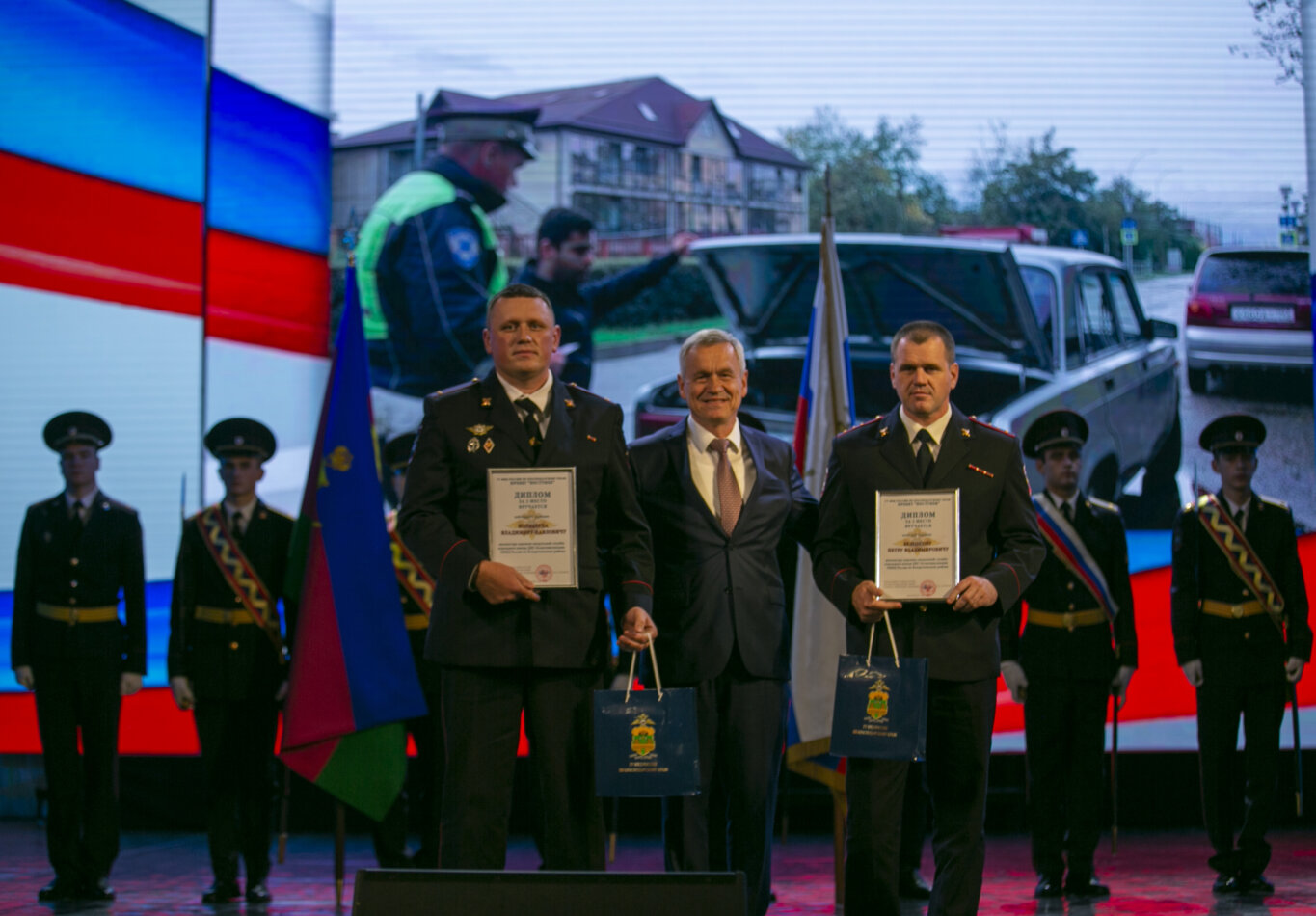 Белореченские инспекторы ДПС победили в народном проекте «Поступок»