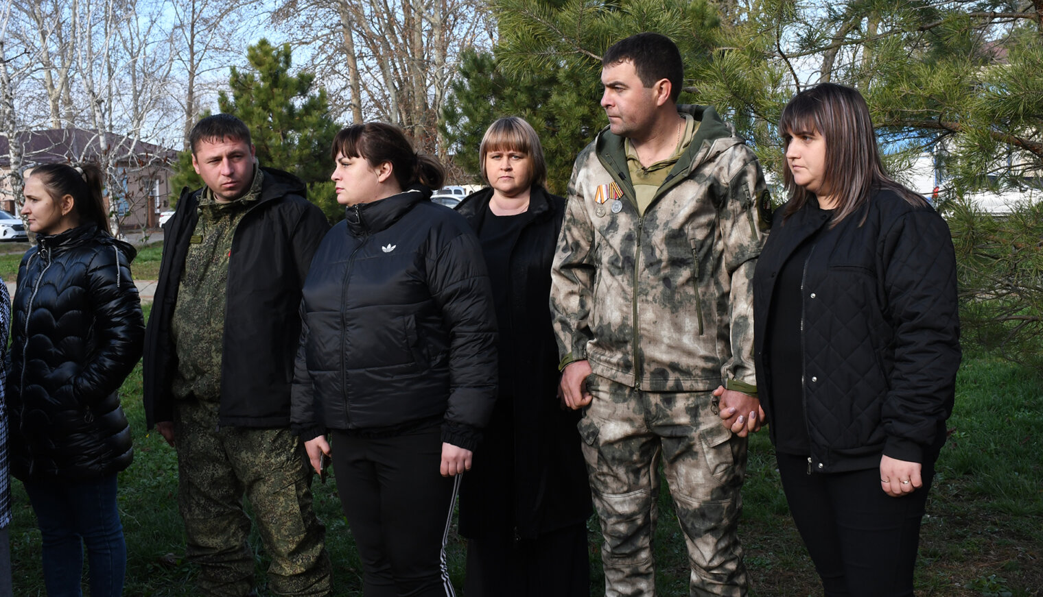 Аллея памяти земляков в селе Школьном
