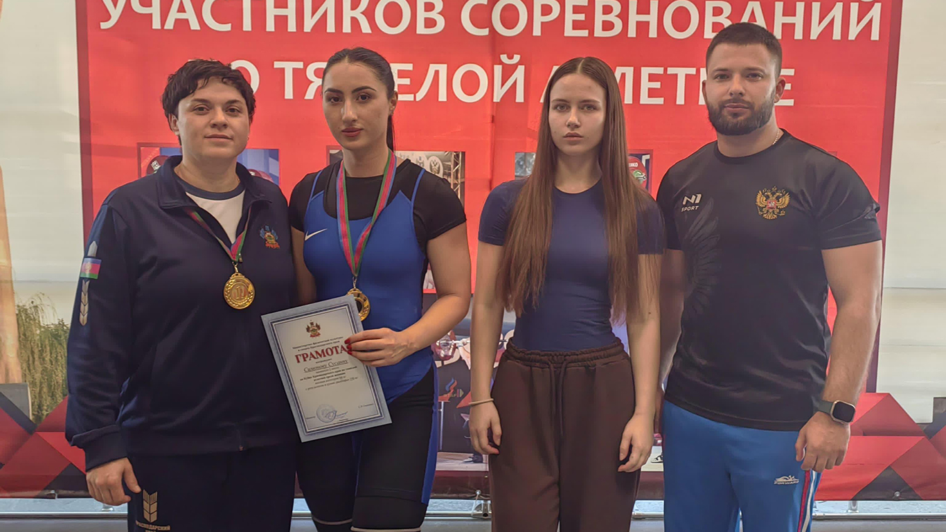 Спортсменки Белореченска успешно выступили на Кубке края по тяжелой атлетике