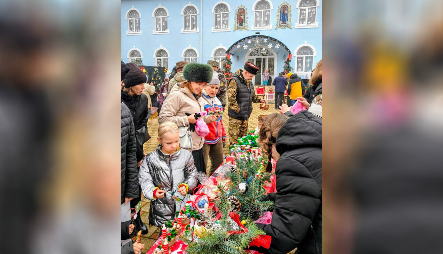 Рождественская ярмарка прошла в белореченском храме