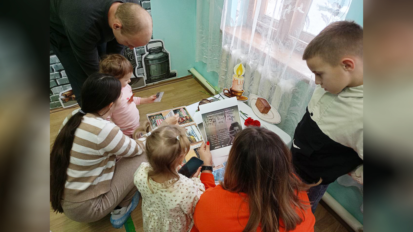 В детском саду Белореченска вспомнили о блокадном Ленинграде