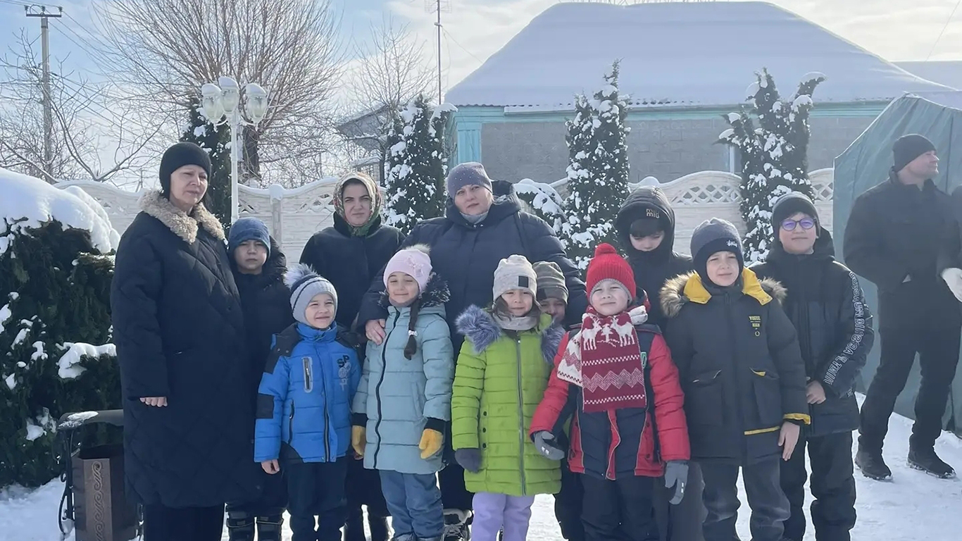 Воспитанники белореченского детсада на Крещение пошли в храм