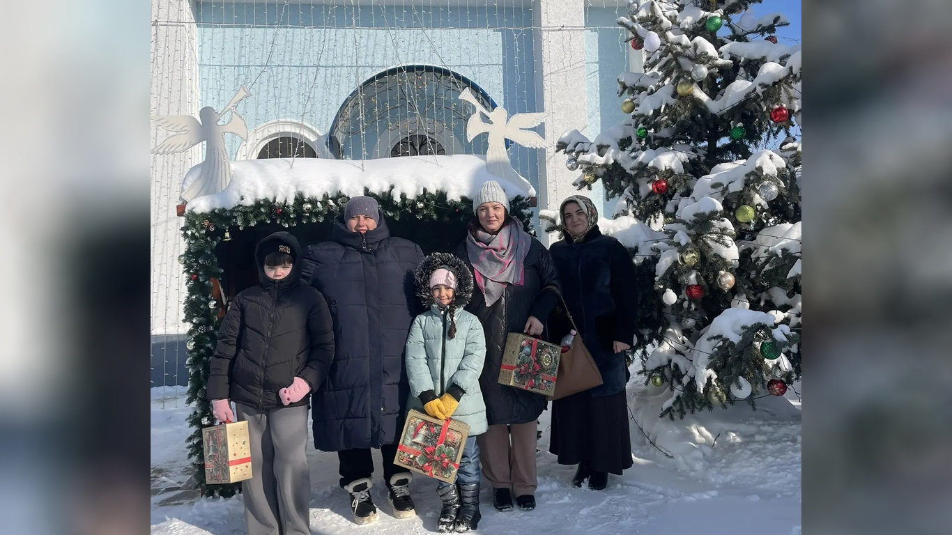 Воспитанники белореченского детсада на Крещение пошли в храм