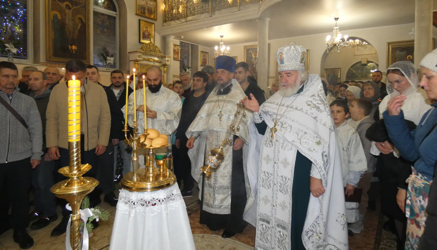 Белореченские православные христиане встретили Рождество Христово!