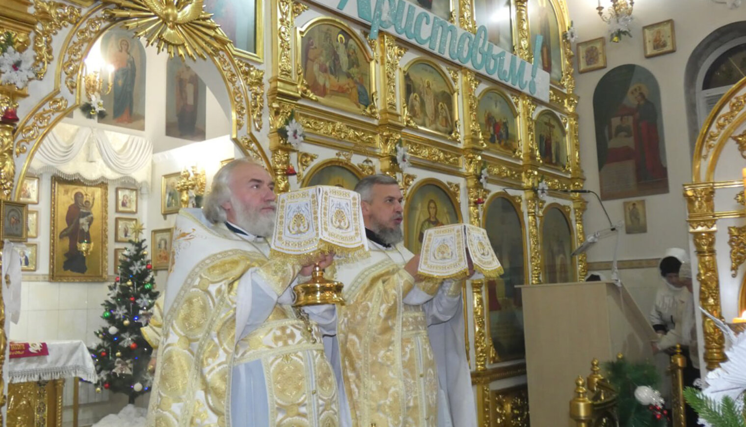 Белореченские православные христиане встретили Рождество Христово!