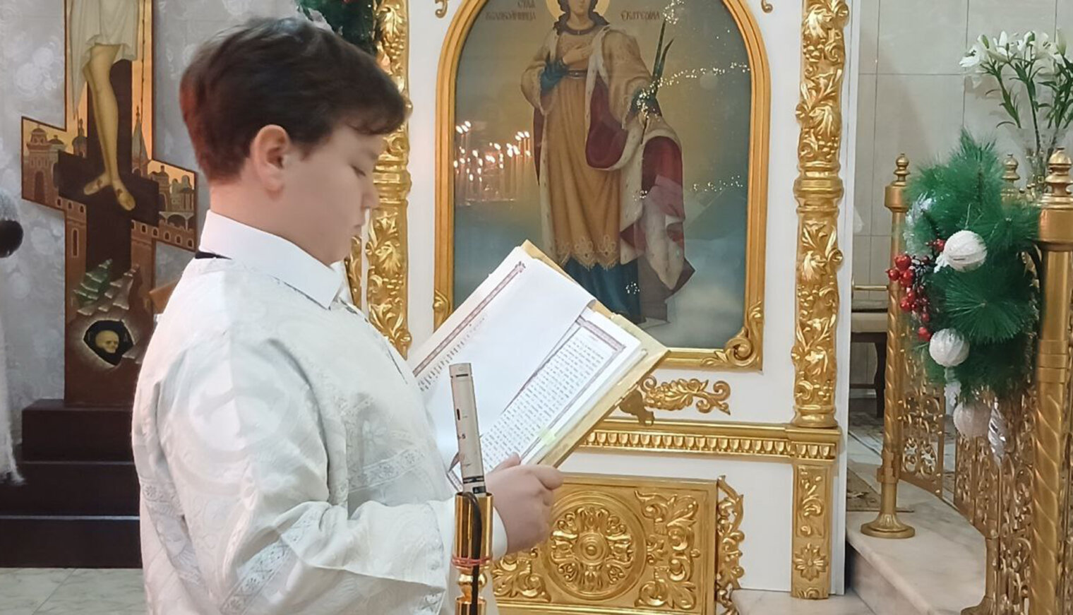 Белореченские православные христиане встретили Рождество Христово!