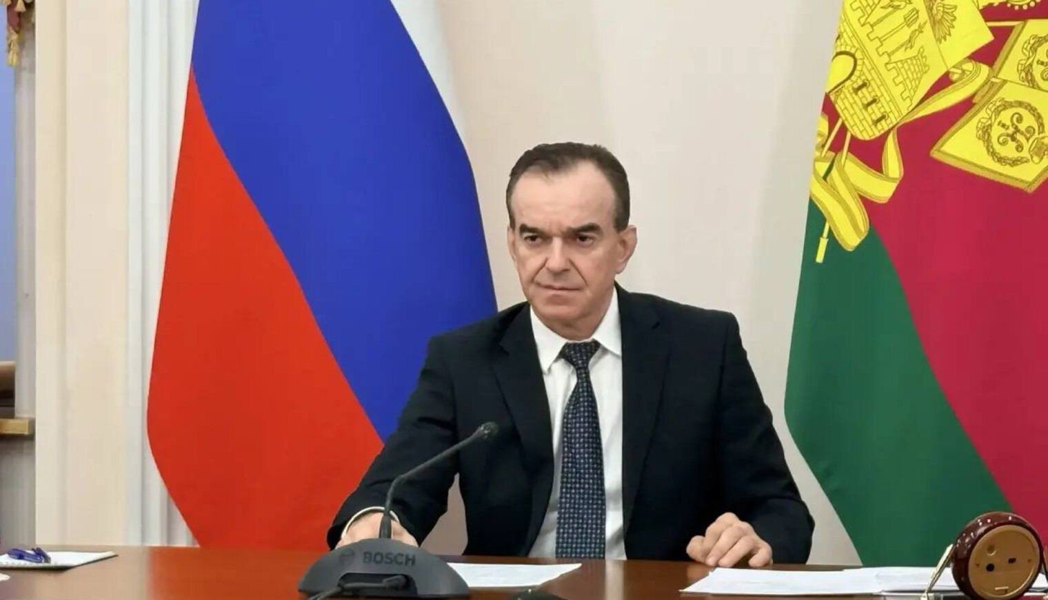 Губернатор Кубани встретился с генеральным директором «Газпром межрегионгаз Краснодар»