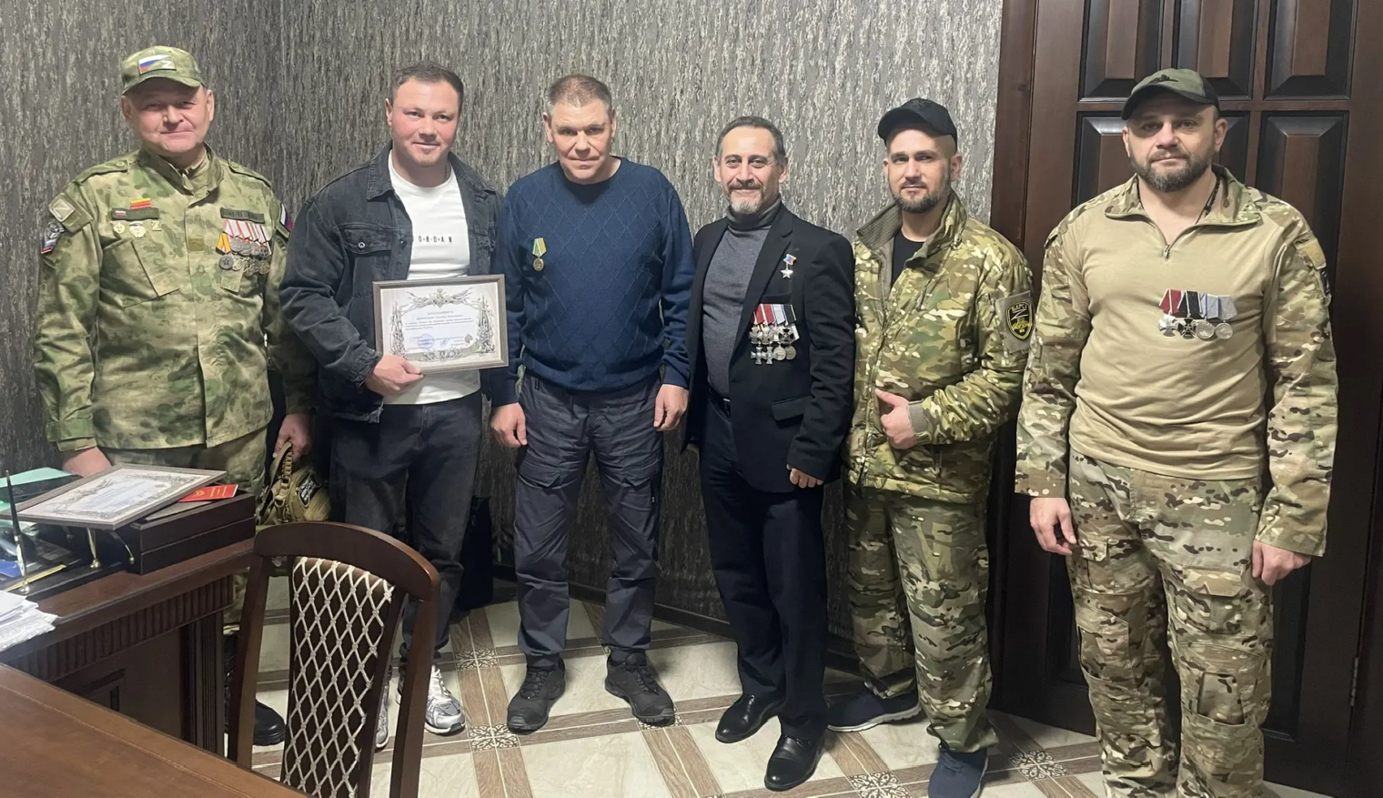 Накануне Дня защитника Отечества в Белореченске наградили волонтёров