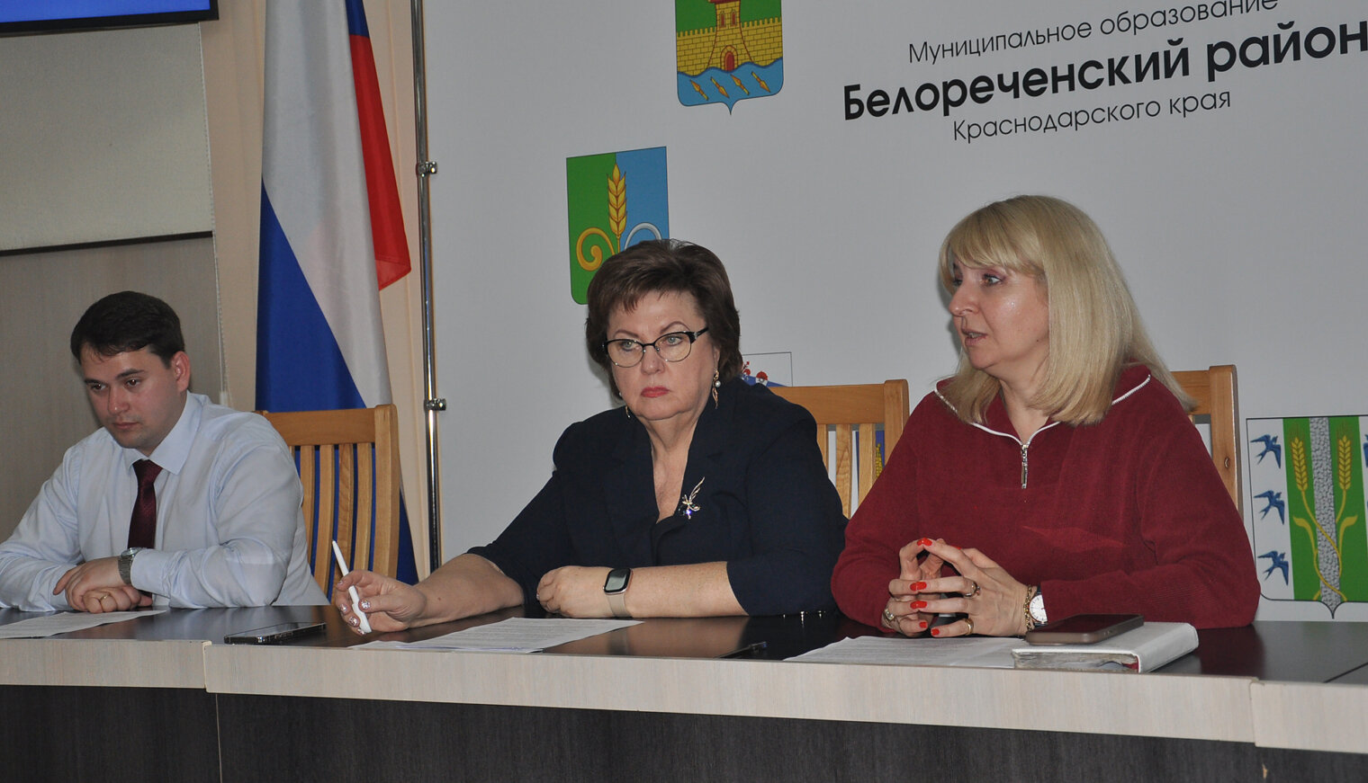 В Белореченске прошло заседание координационного Совета по взаимодействию с «Движением Первых»