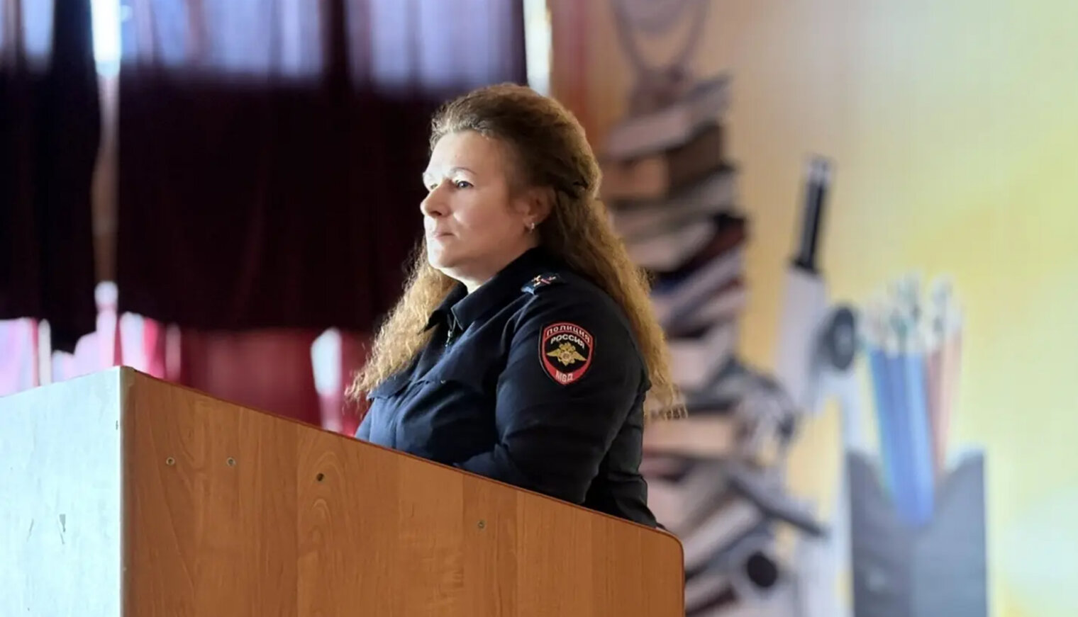 В станице Пшехской полицейские провели для школьников беседу о законе и безопасности
