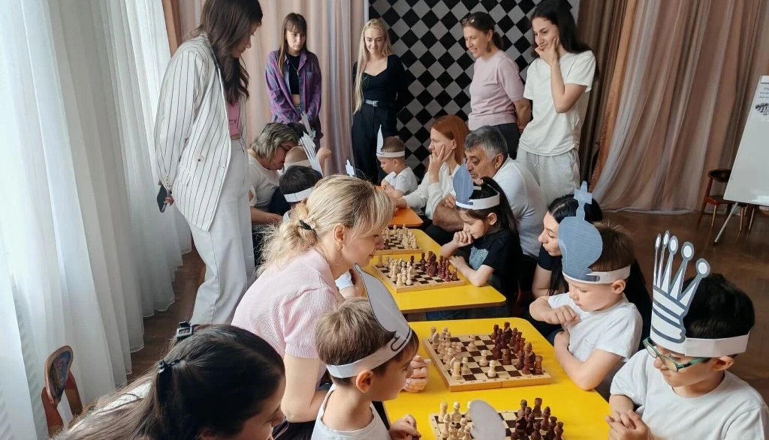 Шахматный турнир в белореченской «Сказке»