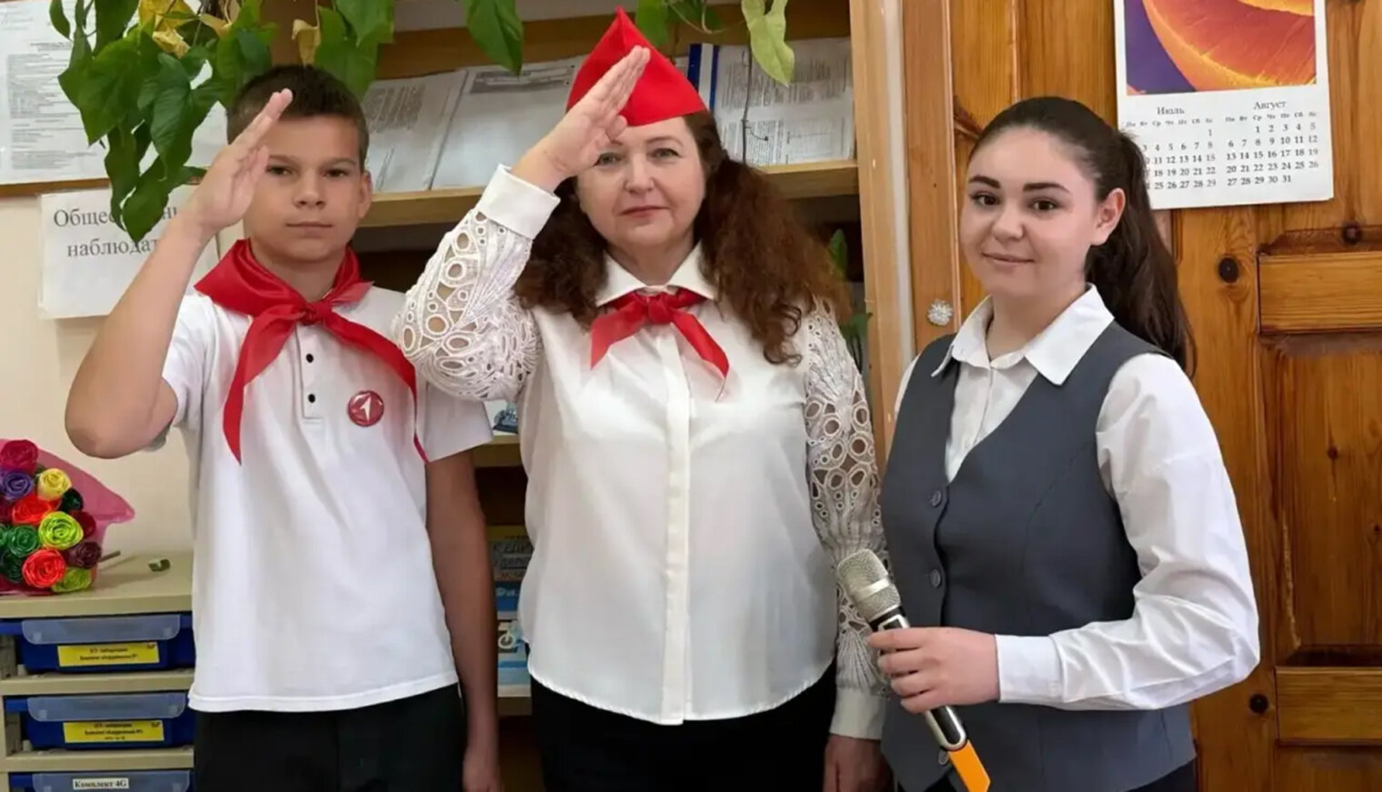Белореченская школа №68: от пионерского галстука до «Движения Первых»