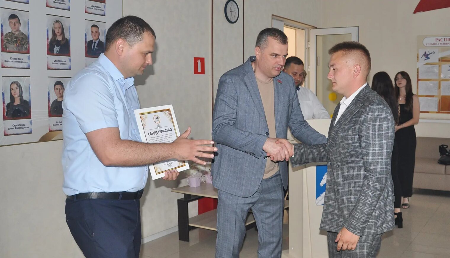 В Белореченске открыли Молодёжную Доску почёта