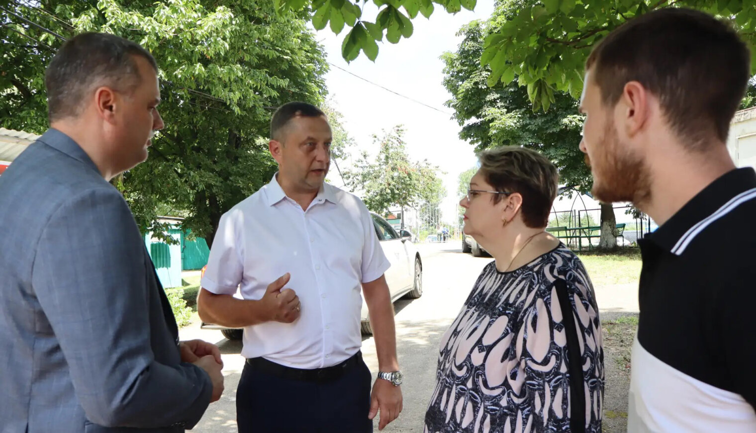 Белореченский район с рабочим визитом посетила вице-губернатор Елена Воробьёва