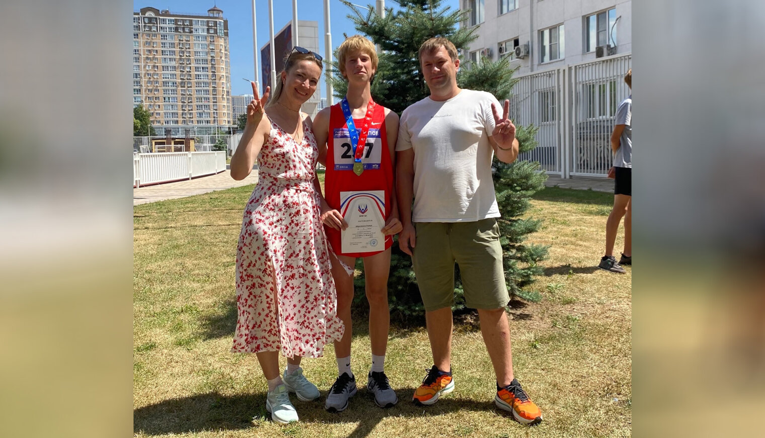 Роман Абросимов – лидер Первенства России по легкой атлетике