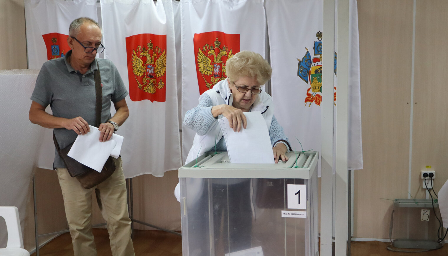 Ветеран СВО Дмитрий Богиня из Белореченска сегодня голосовал за перспективы для тыла