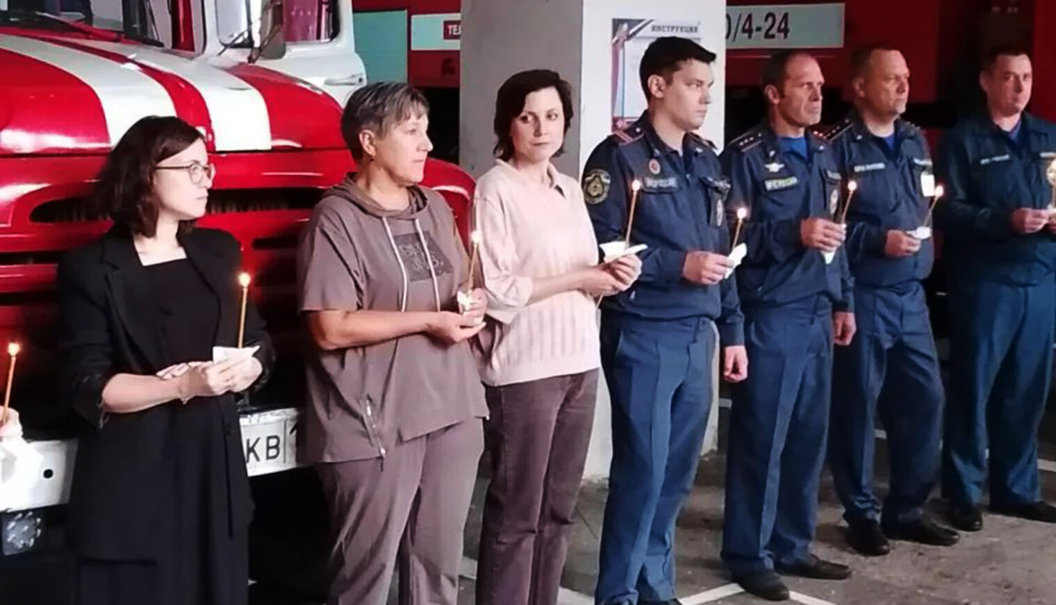Духовную беседу с белореченскими спасателями провели священнослужители храмов
