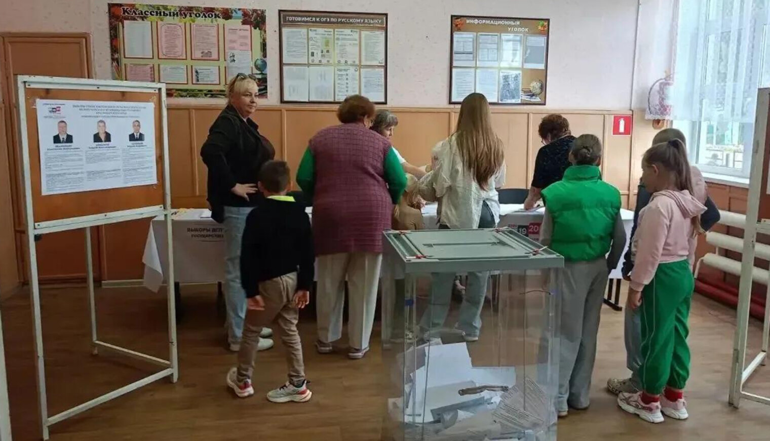 Жители Заречного принимают активное участие в выборах