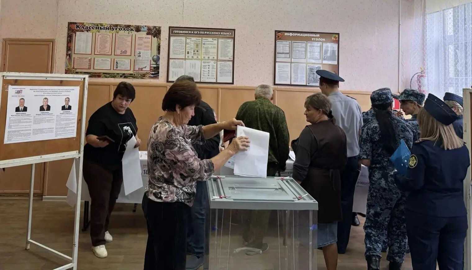 Жители Заречного принимают активное участие в выборах