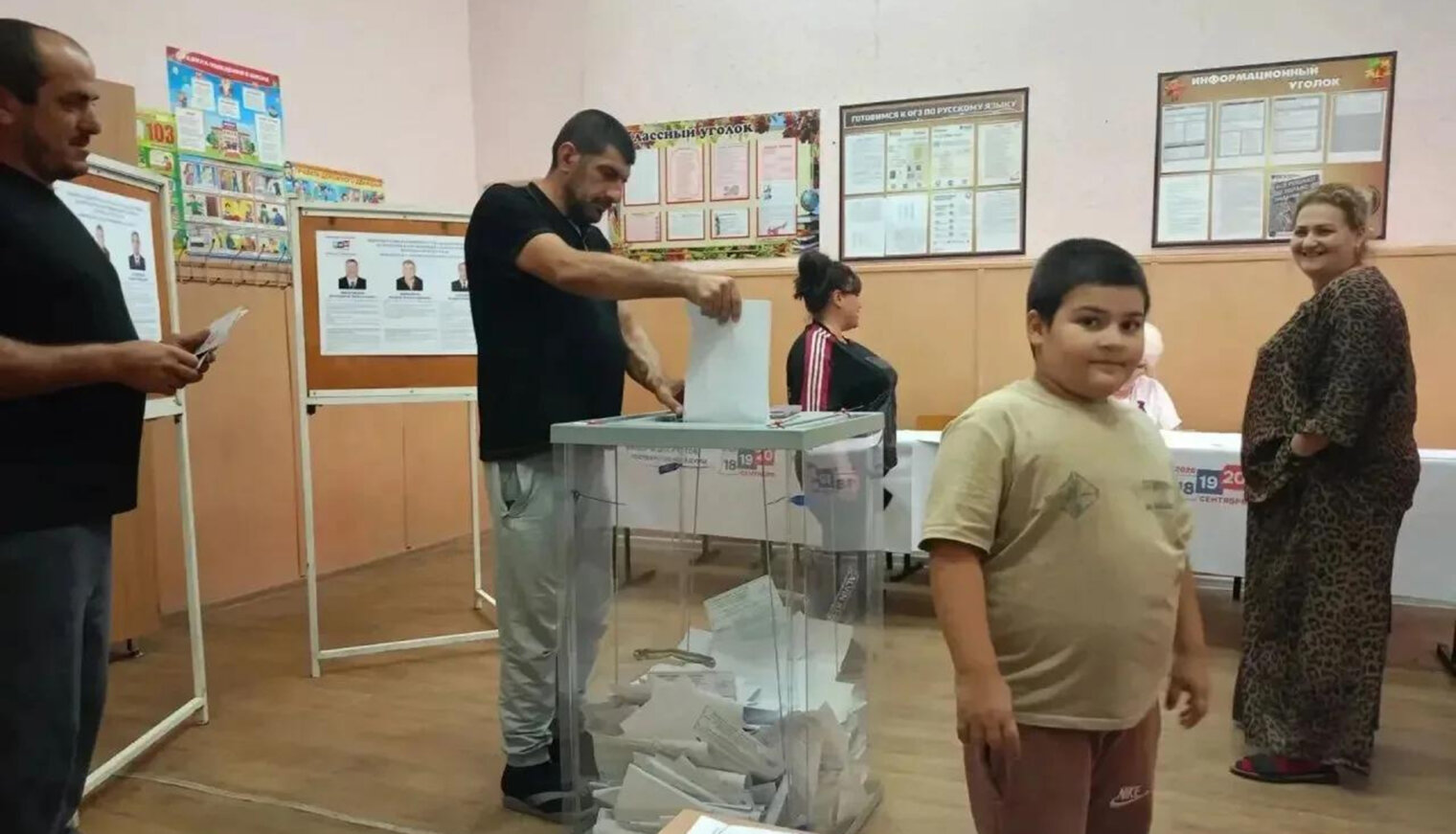 Жители Заречного принимают активное участие в выборах